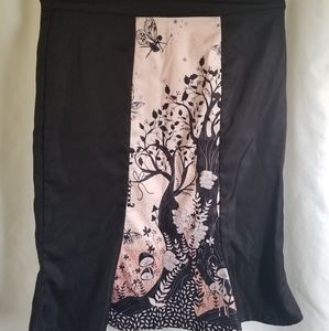 Lindy Bop Woodland Fairy Pencil Skirt